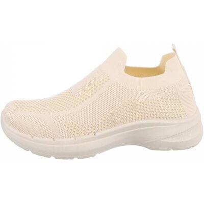 Ital-Design Sneakers Low für Damen in Beige Ital-Design Sneakers Low für Damen in Beige