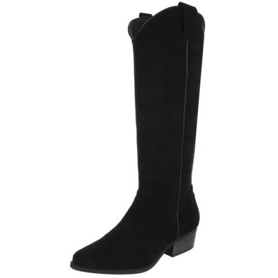 Ital-Design Western- & Bikerstiefel für Damen in Schwarz Ital-Design Western- & Bikerstiefel für Damen in Schwarz