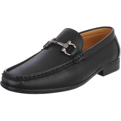 Ital-Design Slipper für Herren in Schwarz Ital-Design Slipper für Herren in Schwarz