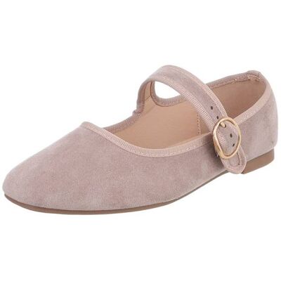 Ital-Design Schnür- & Riemchenpumps für Damen in Hellbraun Ital-Design Schnür- & Riemchenpumps für Damen in Hellbraun