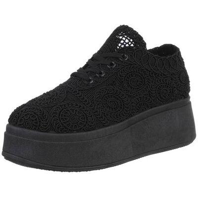 Ital-Design Sneakers Low für Damen in Schwarz Ital-Design Sneakers Low für Damen in Schwarz