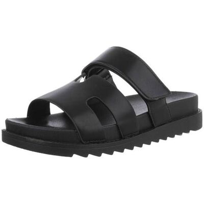 Ital-Design Plateausandaletten für Damen in Schwarz Ital-Design Plateausandaletten für Damen in Schwarz