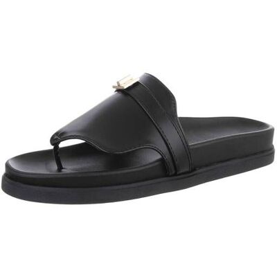 Ital-Design Zehentrenner für Damen in Schwarz Ital-Design Zehentrenner für Damen in Schwarz
