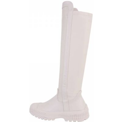 Ital-Design Plateaustiefel für Damen in Beige Ital-Design Plateaustiefel für Damen in Beige