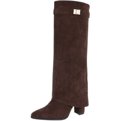 Ital-Design High-Heel Stiefel für Damen in Braun Ital-Design High-Heel Stiefel für Damen in Braun