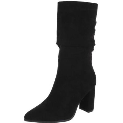 Ital-Design High-Heel Stiefel für Damen in Schwarz Ital-Design High-Heel Stiefel für Damen in Schwarz
