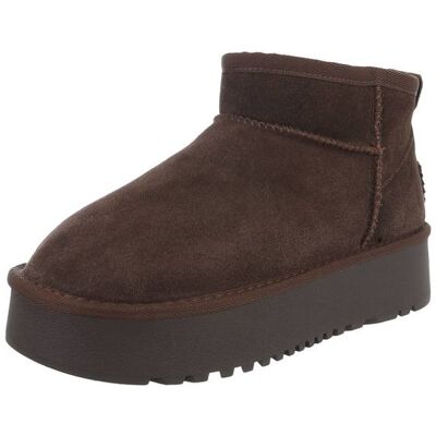 Ital-Design Snowboots für Damen in Braun Ital-Design Snowboots für Damen in Braun