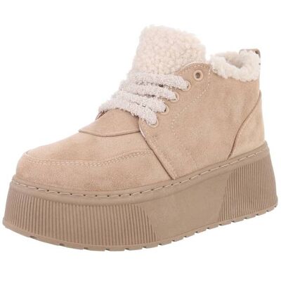 Ital-Design Snowboots für Damen in Hellbraun Ital-Design Snowboots für Damen in Hellbraun