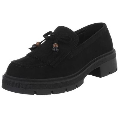 Ital-Design Slipper für Damen in Schwarz Ital-Design Slipper für Damen in Schwarz
