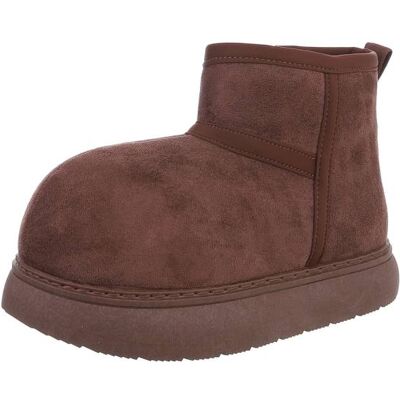 Ital-Design Snowboots für Damen in Braun Ital-Design Snowboots für Damen in Braun