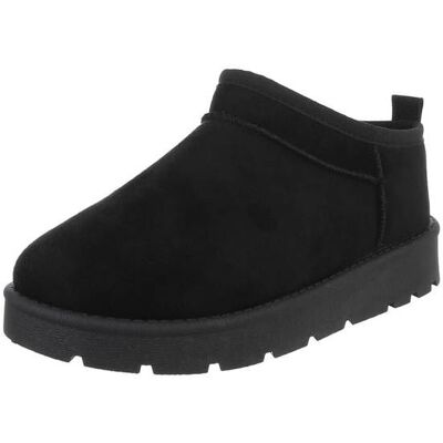 Ital-Design Snowboots für Damen in Schwarz Ital-Design Snowboots für Damen in Schwarz