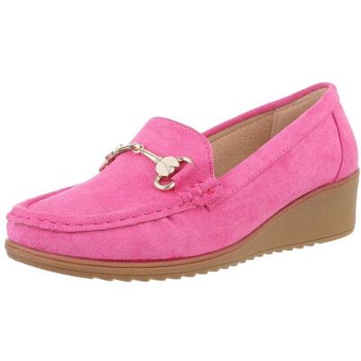Ital-Design Slipper für Damen in Pink Ital-Design Slipper für Damen in Pink