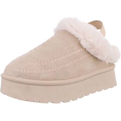 Ital-Design Snowboots für Damen in Beige Ital-Design Snowboots für Damen in Beige