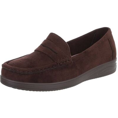 Ital-Design Slipper für Damen in Braun Ital-Design Slipper für Damen in Braun