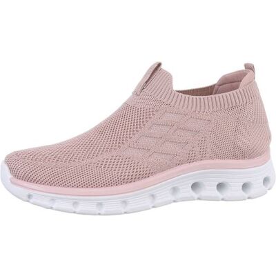 Ital-Design Sneakers Low für Damen in Altrosa Ital-Design Sneakers Low für Damen in Altrosa