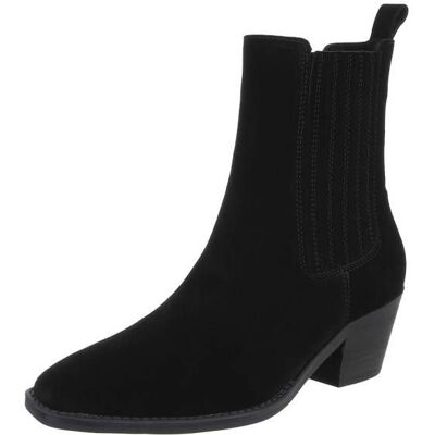 Ital-Design Western- & Bikerboots für Damen in Schwarz Ital-Design Western- & Bikerboots für Damen in Schwarz