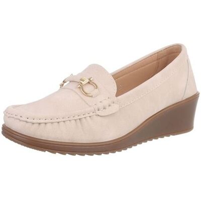 Ital-Design Slipper für Damen in Apricot Ital-Design Slipper für Damen in Apricot
