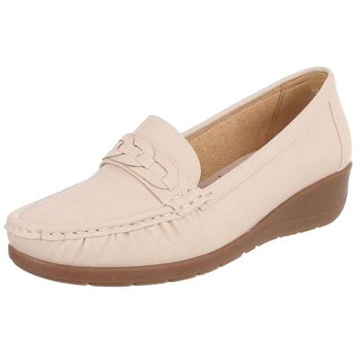Ital-Design Slipper für Damen in Beige Ital-Design Slipper für Damen in Beige