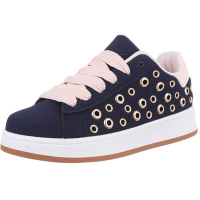 Ital-Design Sneakers Low für Damen in Dunkelblau Ital-Design Sneakers Low für Damen in Dunkelblau