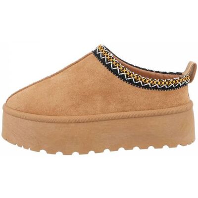 Ital-Design Snowboots für Damen in Camel Ital-Design Snowboots für Damen in Camel
