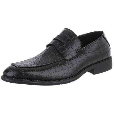 Ital-Design Slipper für Herren in Schwarz Ital-Design Slipper für Herren in Schwarz