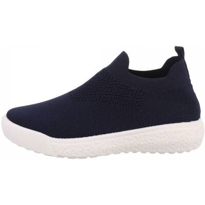 Ital-Design Sneakers Low für Damen in Dunkelblau und Weiß Ital-Design Sneakers Low für Damen in Dunkelblau und Weiß