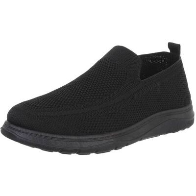 Ital-Design Slipper für Herren in Schwarz Ital-Design Slipper für Herren in Schwarz