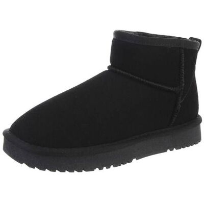 Ital-Design Snowboots für Damen in Schwarz Ital-Design Snowboots für Damen in Schwarz