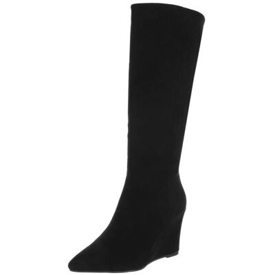 Ital-Design Keilstiefel für Damen in Schwarz Ital-Design Keilstiefel für Damen in Schwarz