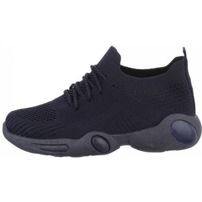 Ital-Design Freizeitschuhe für Kinder in Dunkelblau Ital-Design Freizeitschuhe für Kinder in Dunkelblau