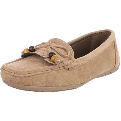 Ital-Design Slipper für Damen in Hellbraun Ital-Design Slipper für Damen in Hellbraun
