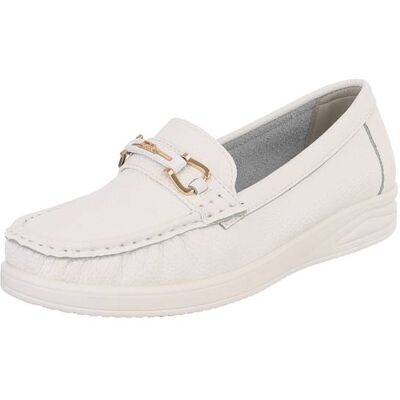 Ital-Design Slipper für Damen in Weiß Ital-Design Slipper für Damen in Weiß
