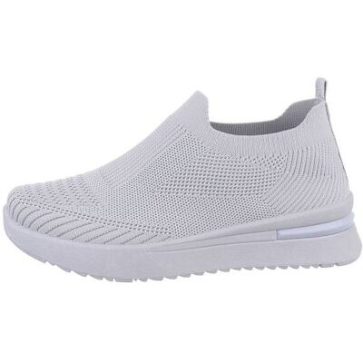 Ital-Design Sneakers Low für Damen in Grau Ital-Design Sneakers Low für Damen in Grau
