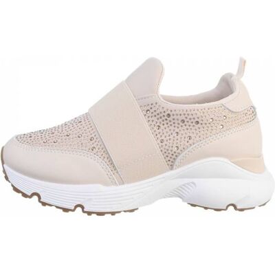 Ital-Design Sneakers Low für Damen in Beige Ital-Design Sneakers Low für Damen in Beige