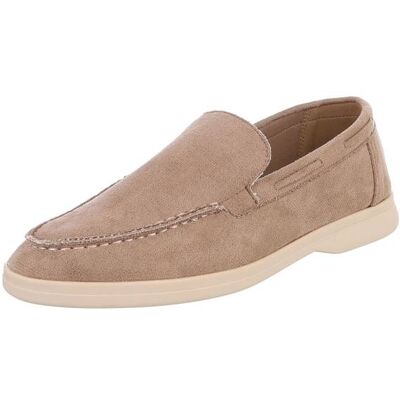 Ital-Design Slipper für Damen in Hellbraun Ital-Design Slipper für Damen in Hellbraun