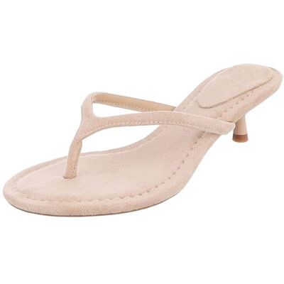 Ital-Design Zehentrenner für Damen in Beige Ital-Design Zehentrenner für Damen in Beige