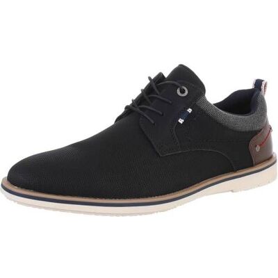 Ital-Design Schnürer für Herren in Schwarz Ital-Design Schnürer für Herren in Schwarz