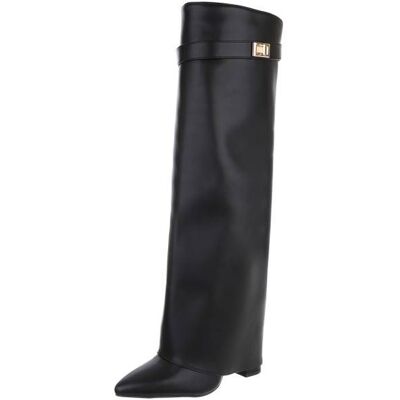Ital-Design High-Heel Stiefel für Damen in Schwarz Ital-Design High-Heel Stiefel für Damen in Schwarz