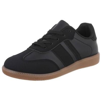 Ital-Design Sneakers Low für Damen in Schwarz Ital-Design Sneakers Low für Damen in Schwarz