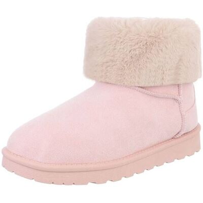 Ital-Design Snowboots für Damen in Hellrosa Ital-Design Snowboots für Damen in Hellrosa