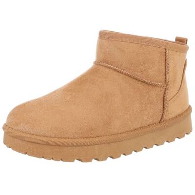 Ital-Design Snowboots für Damen in Camel Ital-Design Snowboots für Damen in Camel