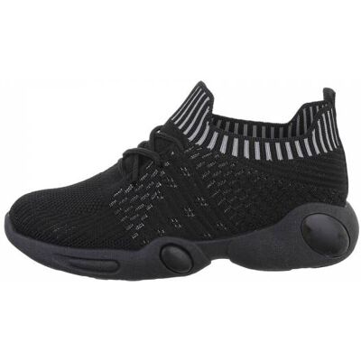 Ital-Design Freizeitschuhe für Kinder in Schwarz Ital-Design Freizeitschuhe für Kinder in Schwarz