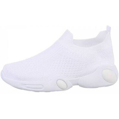 Ital-Design Freizeitschuhe für Kinder in Weiß Ital-Design Freizeitschuhe für Kinder in Weiß