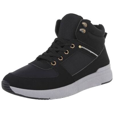 Ital-Design Sneakers für Herren in Schwarz Ital-Design Sneakers für Herren in Schwarz
