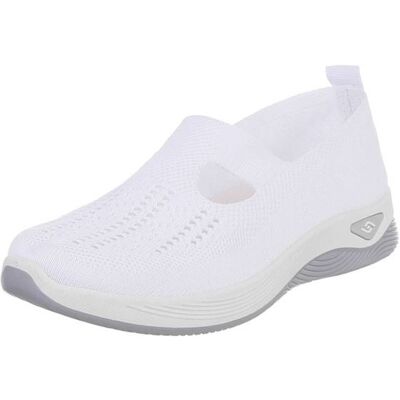 Ital-Design Slipper für Damen in Weiß Ital-Design Slipper für Damen in Weiß