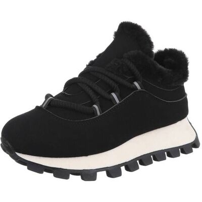 Ital-Design Snowboots für Damen in Schwarz Ital-Design Snowboots für Damen in Schwarz