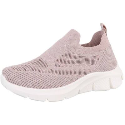Ital-Design Sneakers Low für Damen in Altrosa Ital-Design Sneakers Low für Damen in Altrosa