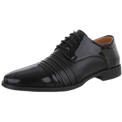Ital-Design Schnürer für Herren in Schwarz Ital-Design Schnürer für Herren in Schwarz