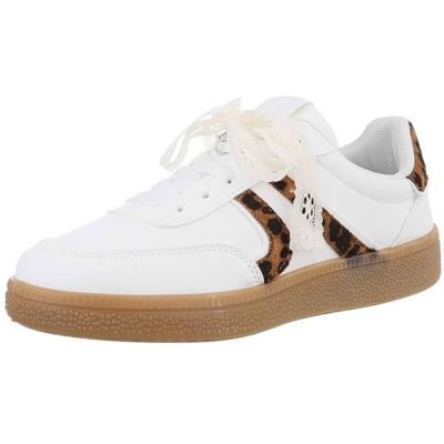 Ital-Design Sneakers Low für Damen in Weiß Ital-Design Sneakers Low für Damen in Weiß