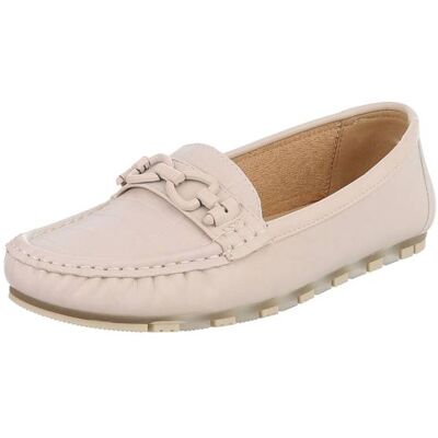 Ital-Design Slipper für Damen in Beige Ital-Design Slipper für Damen in Beige